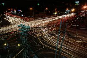 Traffic Flow Traffic Flow night picture